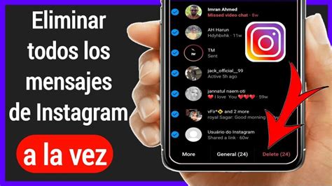 como eliminar todos los mensajes de instagram|dar baja cuenta instagram.